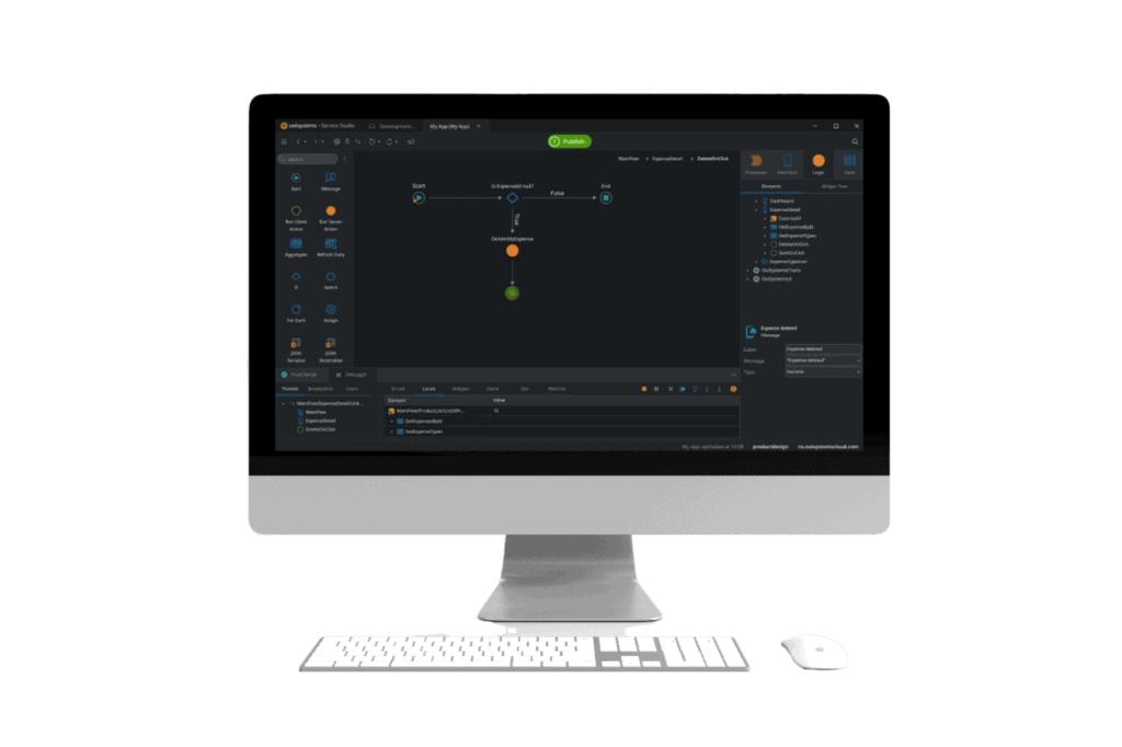 Outsystems desktop