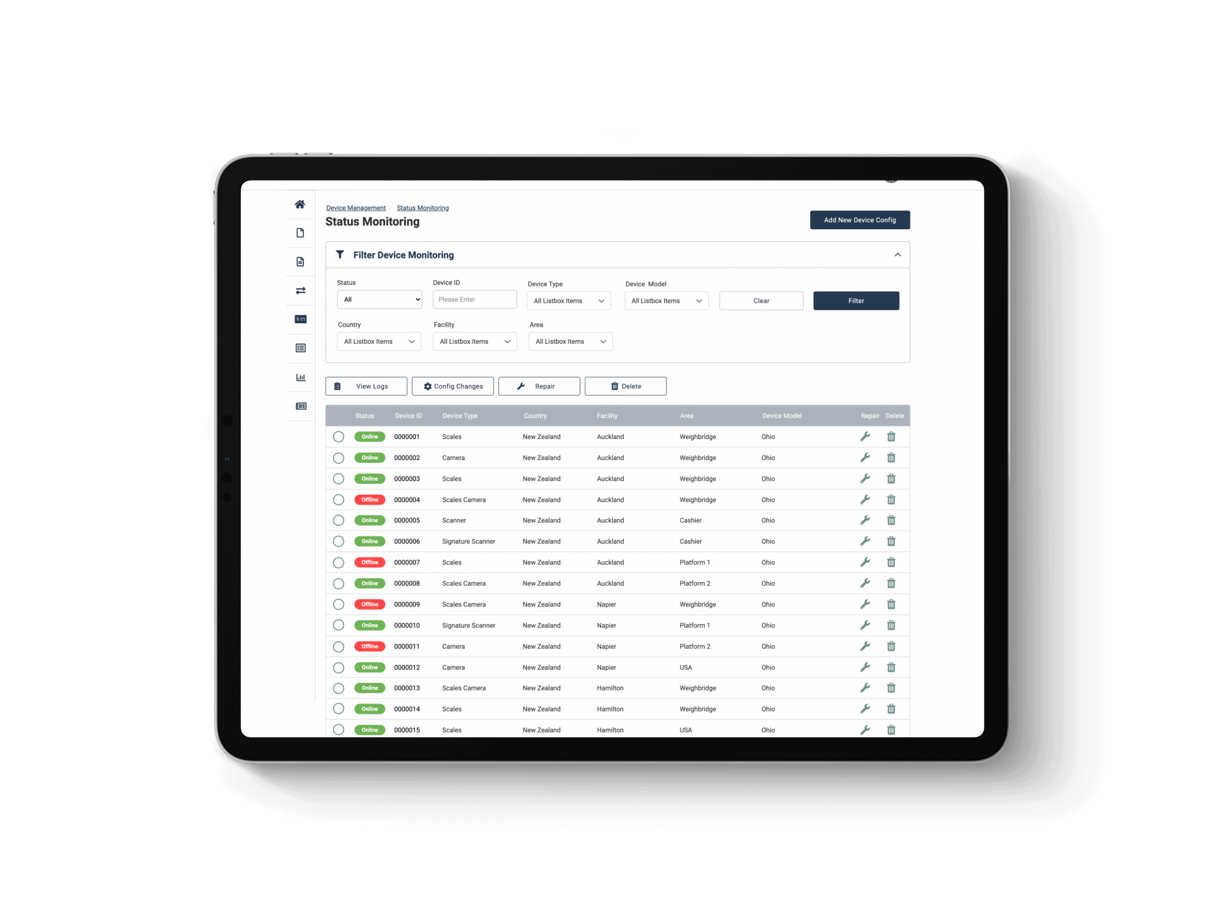 device manager ipad